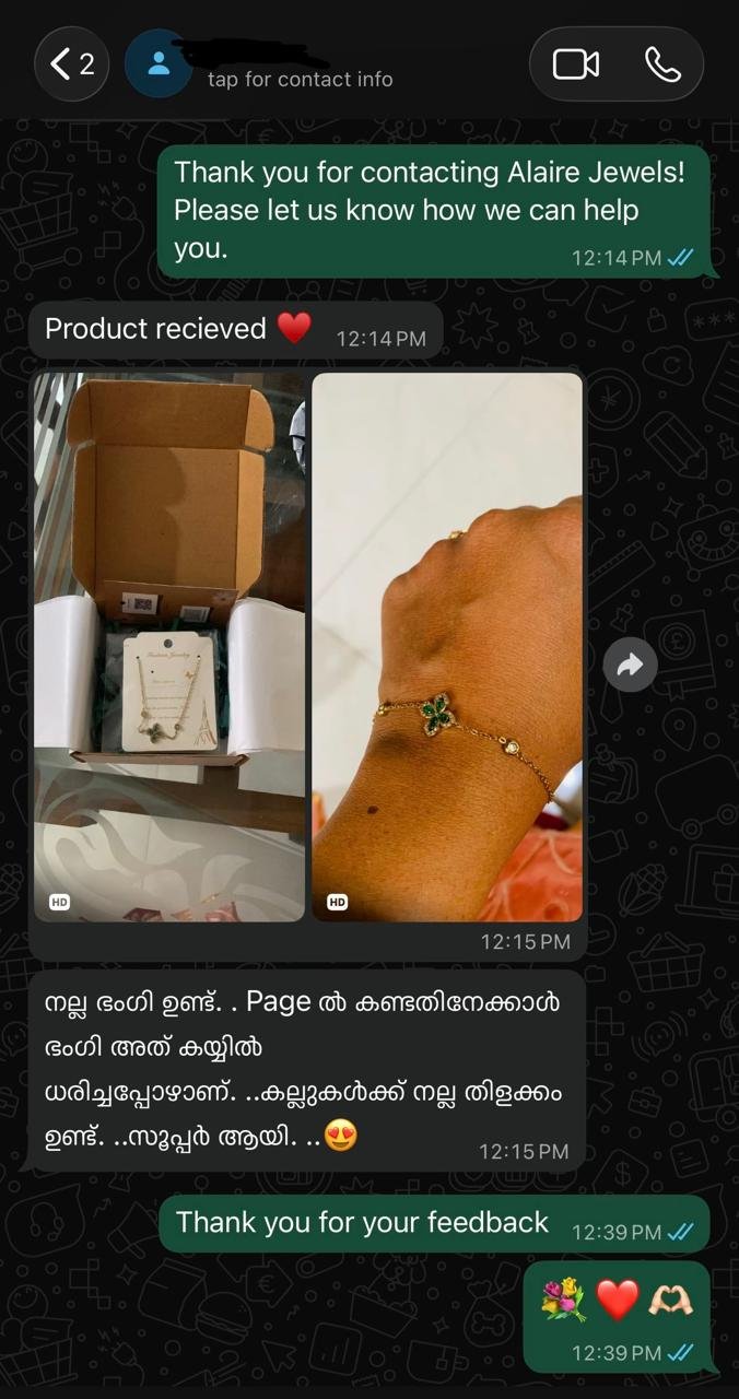 Customer review screenshot