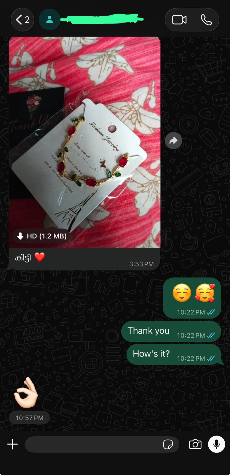 Customer review screenshot